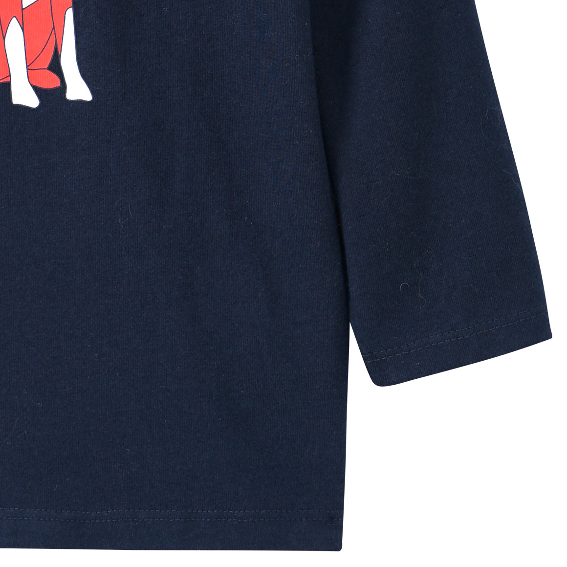 Baby Langarmshirt mit Fuchs-Print