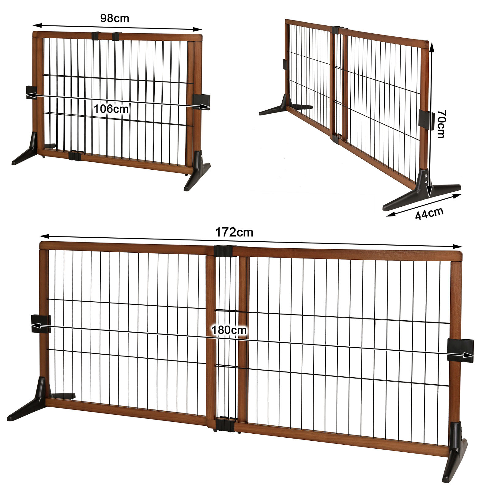 Lionto Türschutzgitter & Hundeklappen Lionto Absperrgitter, Hundeschutzgitter