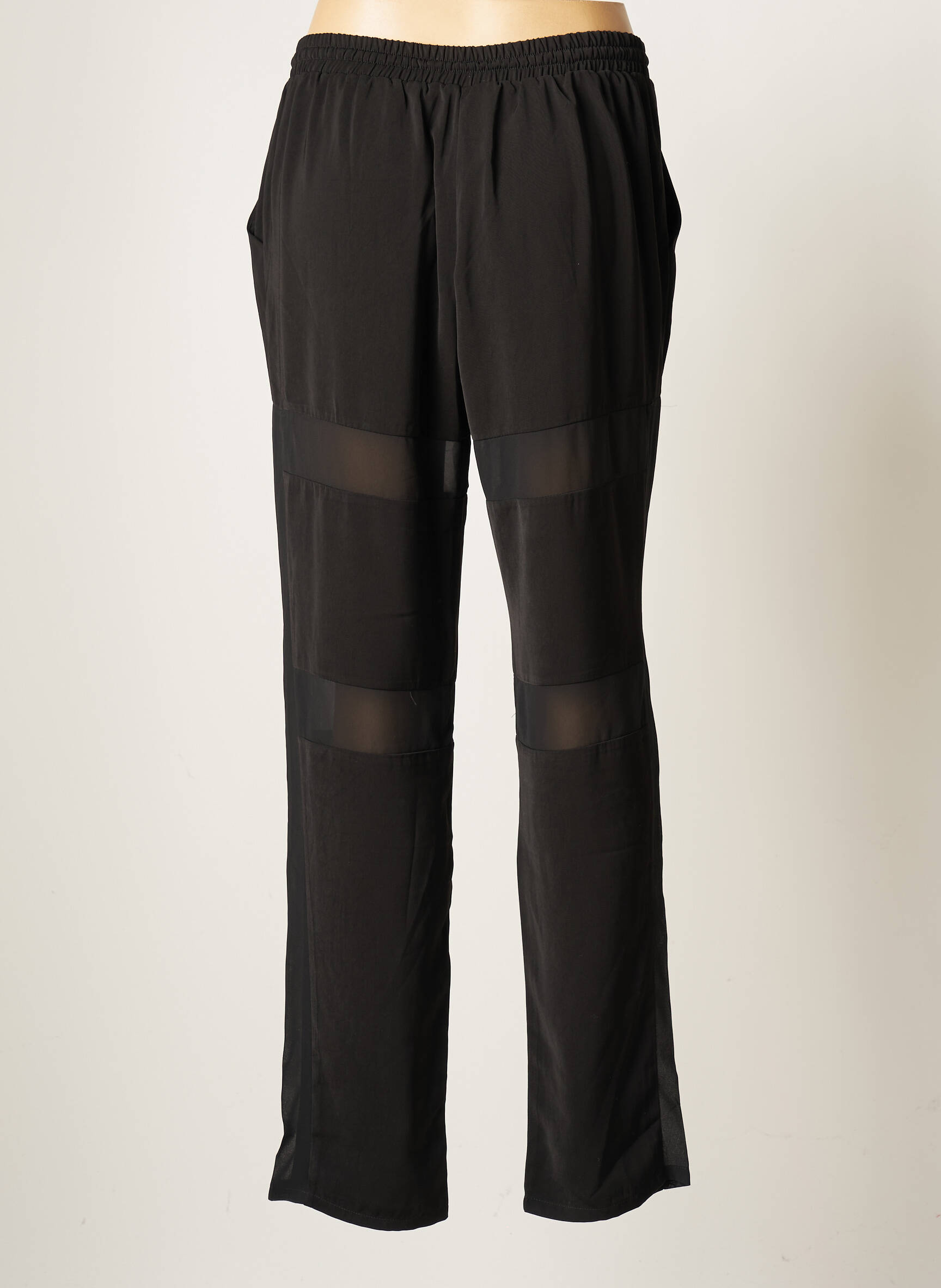 Just Addict Pantalons Droits Femme couleur noir
