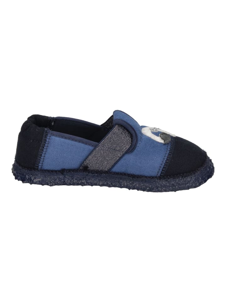 NANGA Hausschuhe Mieze in blau günstig kaufen