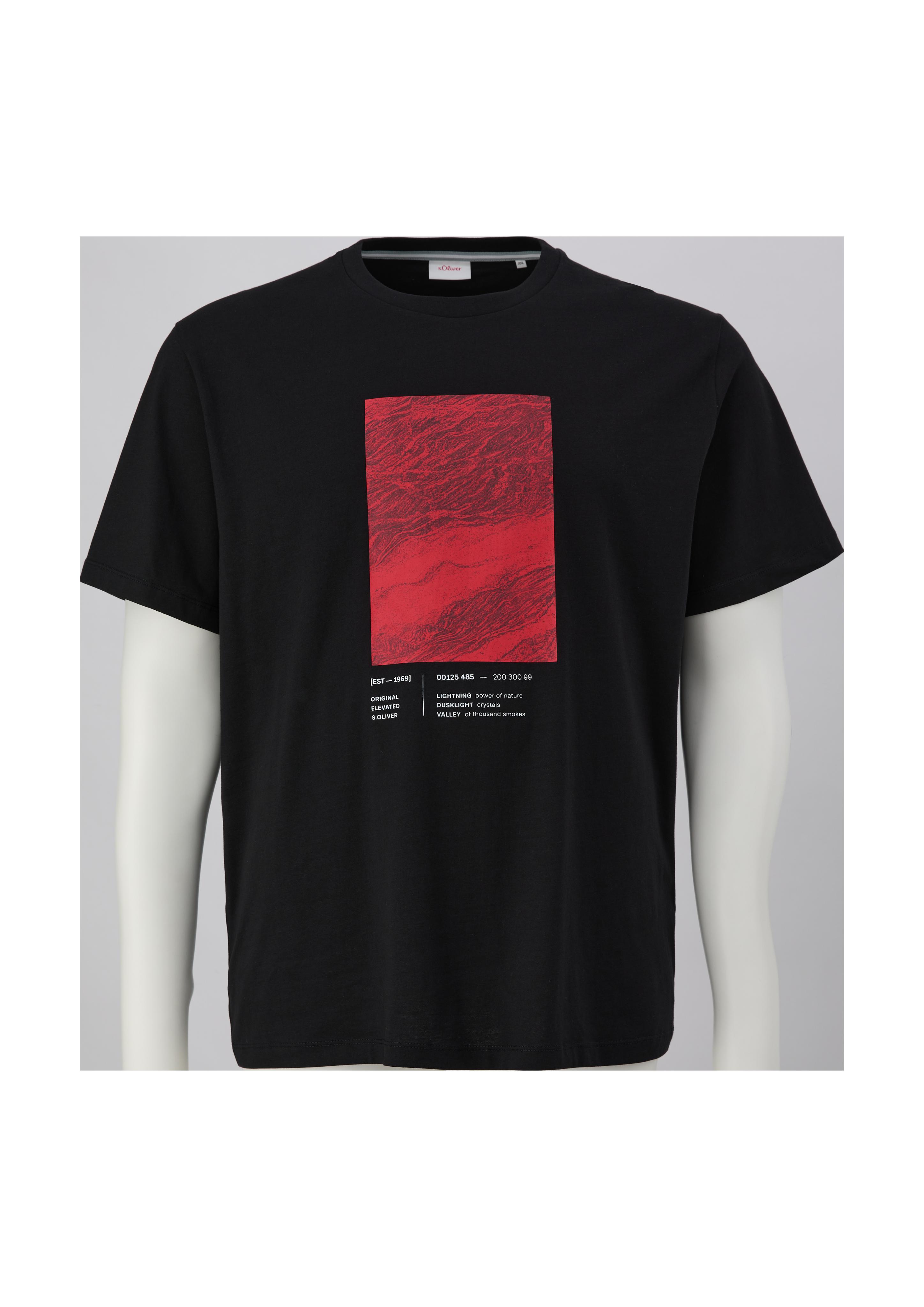 T-Shirt mit Frontprint  2143249-99D1