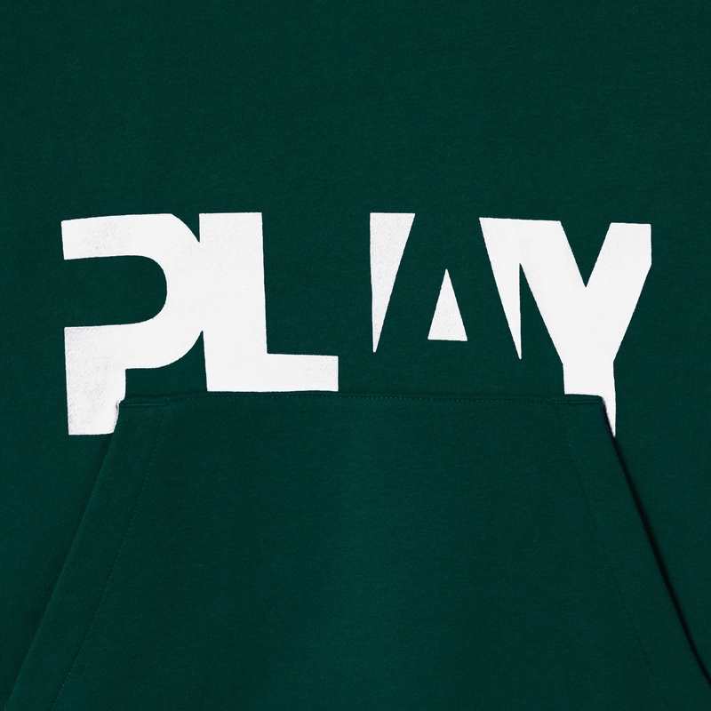Sweat garçon message vert en coton recyclé Catimini