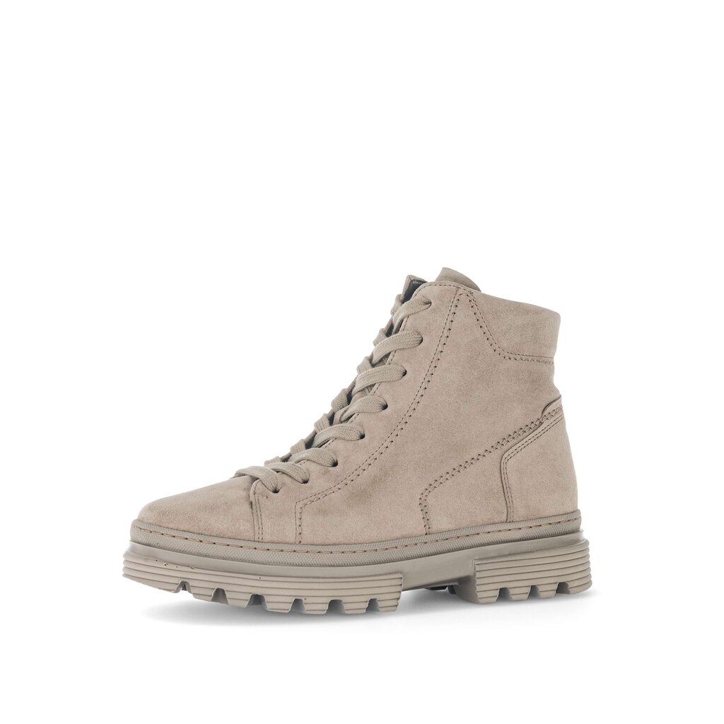 Gabor comfort Schnürstiefelette beige