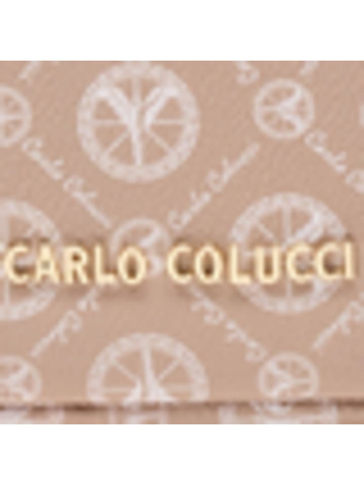 Carlo Colucci Kosmetiktasche Dellantonio in Beige günstig kaufen onesize