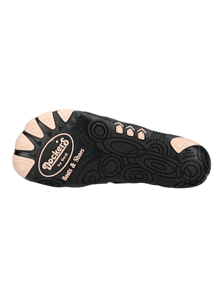 DOCKERS Wanderschuhe in Schwarz/Rosa günstig kaufen