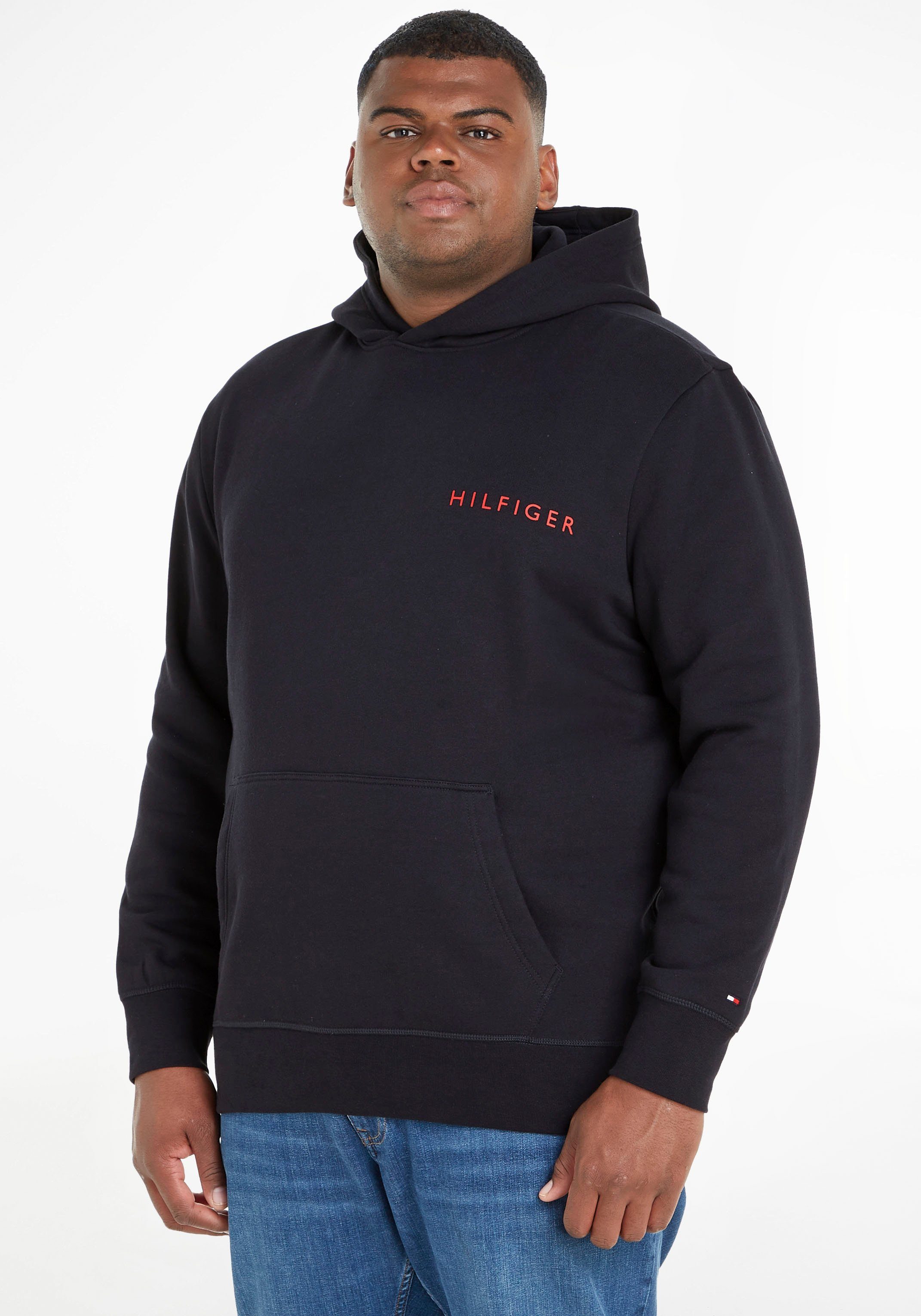 Tommy Hilfiger Big & Tall Hoodie Hoodie BT-POP COLOR HI (1-tlg) innen weich angeraut