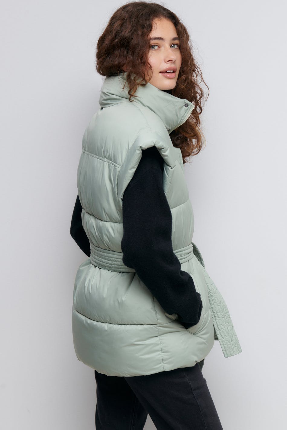 Leandra puffer vest