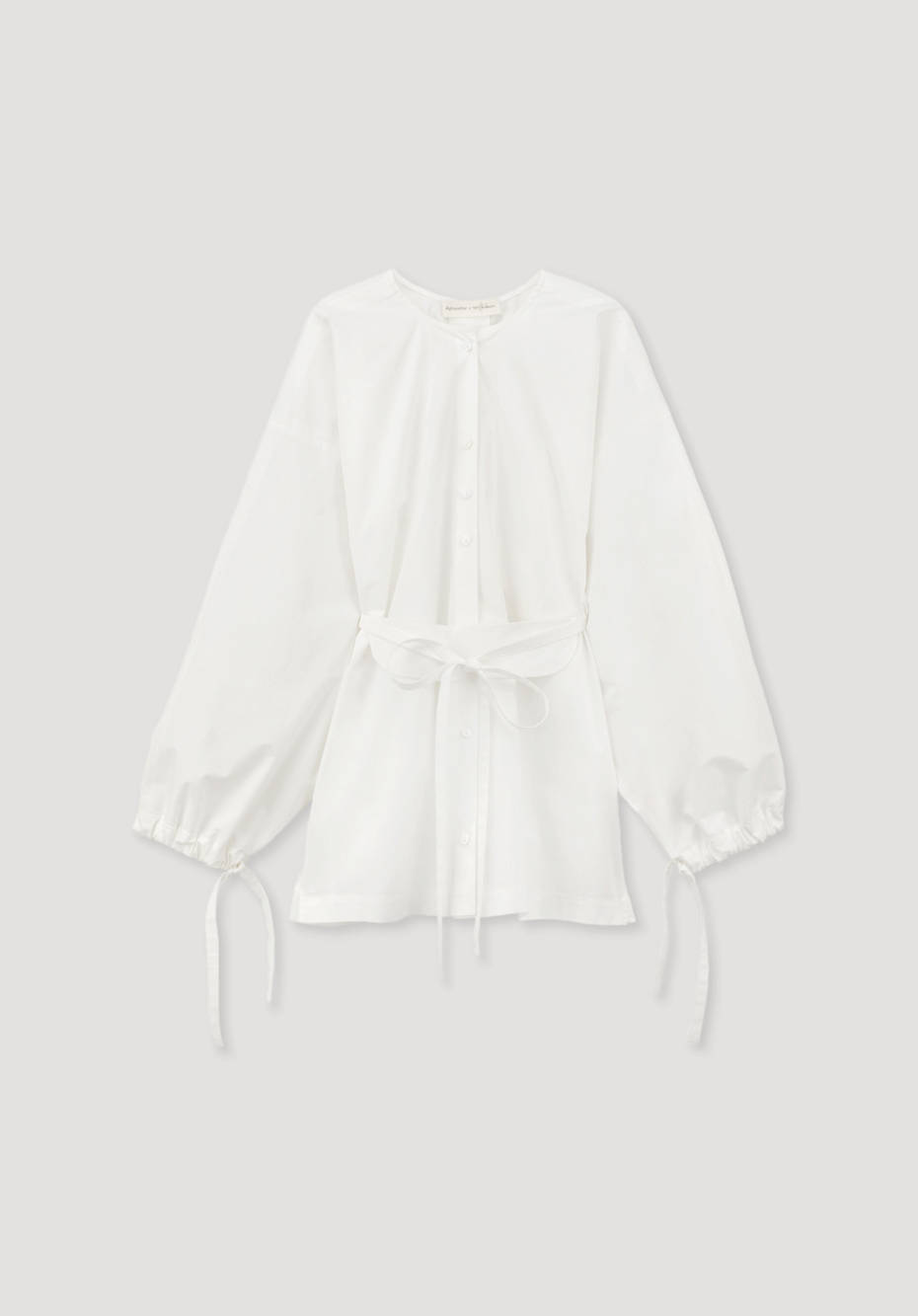 ZERO WASTE Bluse aus reiner Bio-Baumwolle