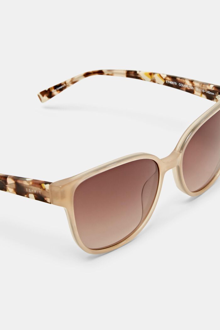 Sonnenbrille mit eckiger Fassung