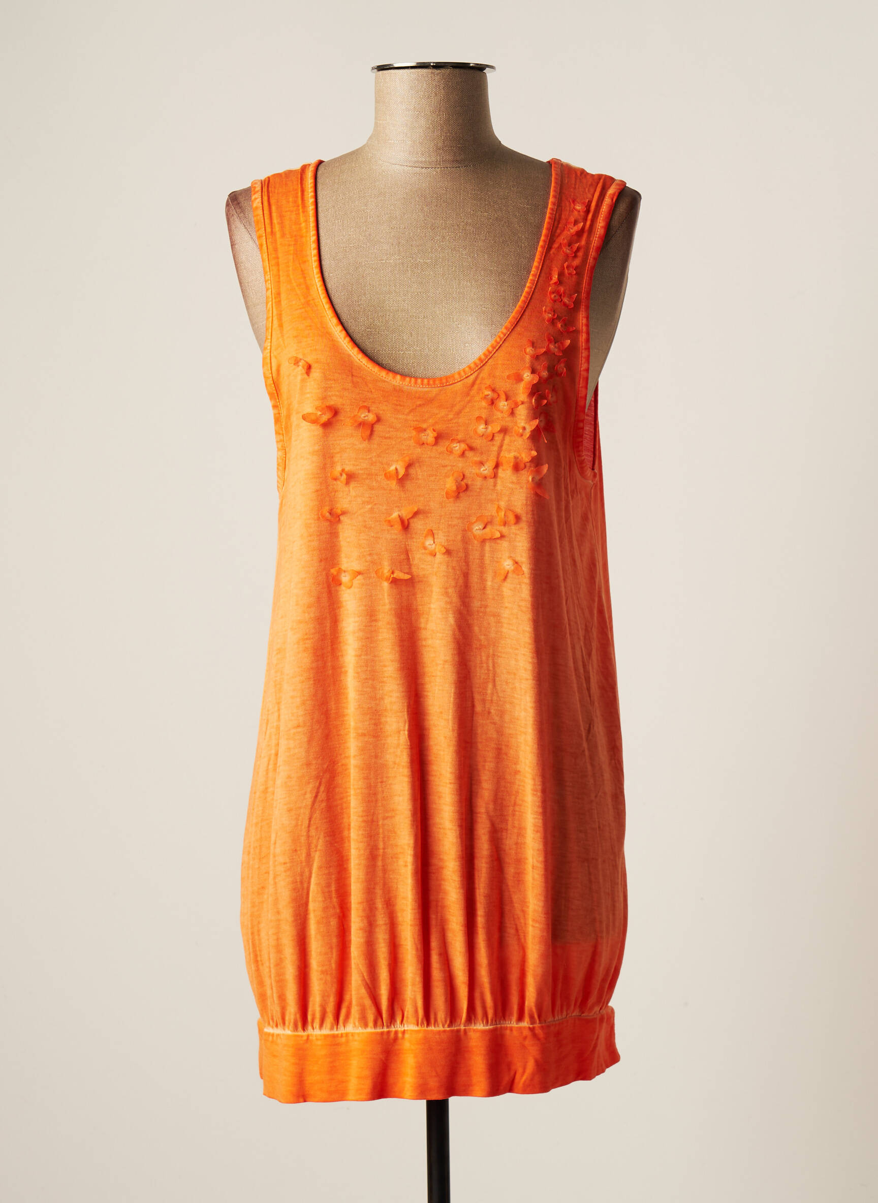 Voodoo Tuniquesansmanche Femme couleur orange