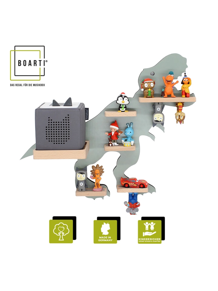 BOARTI Regal Dinosaurier Kinder Toniebox Tonies Figuren in Grün günstig kaufen onesize