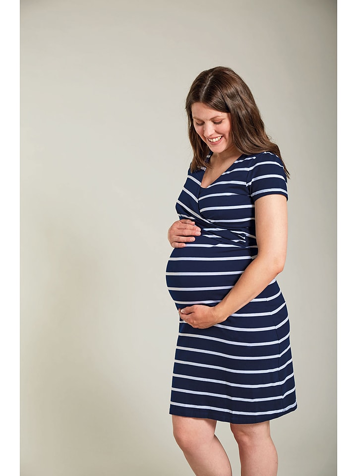 Frugi Umstandskleid in Dunkelblau günstig kaufen