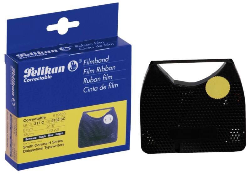 Pelikan Farbband für Schreibmaschinen 519959 10,4 x 2,6 x 9,5 cm Schwarz
