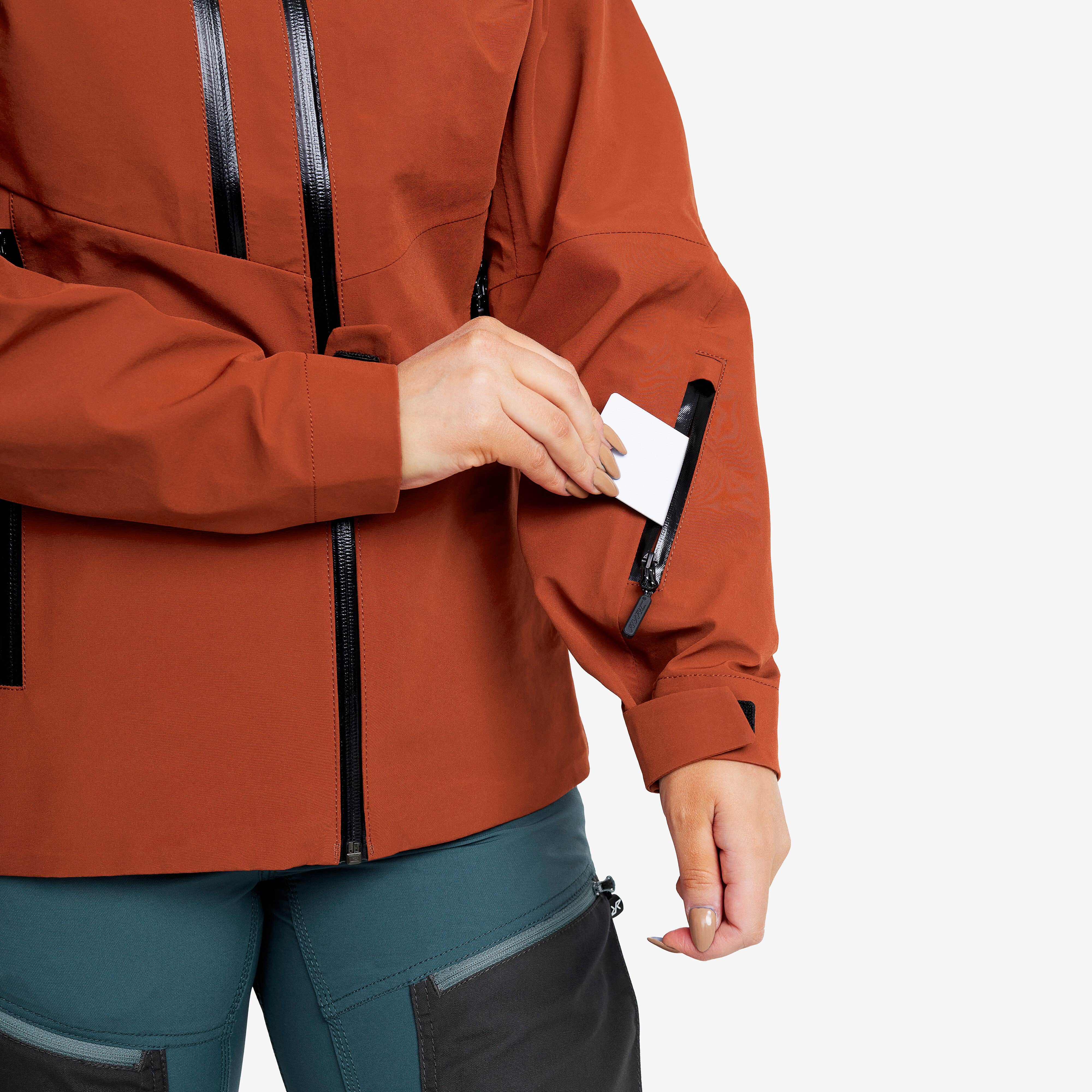 Cyclone Rescue Jacket 2.0 Femme Rusty Orange