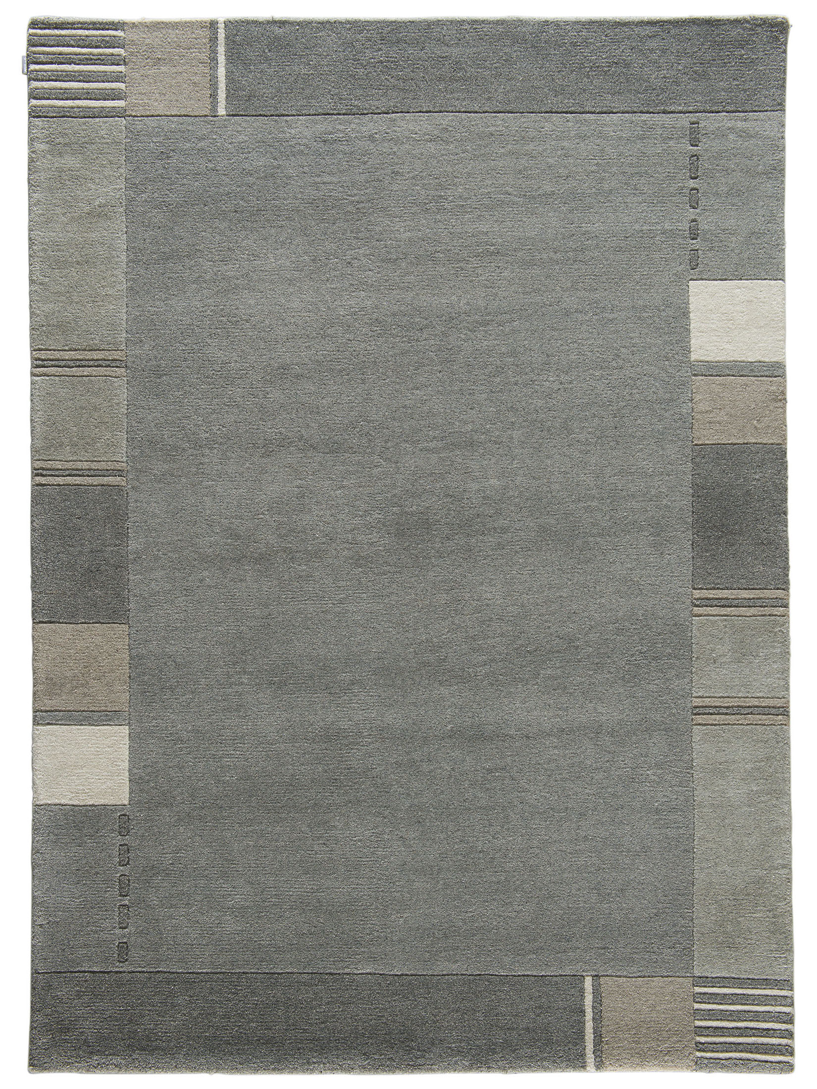 Parwa Nepal-Teppich, Stone Grey