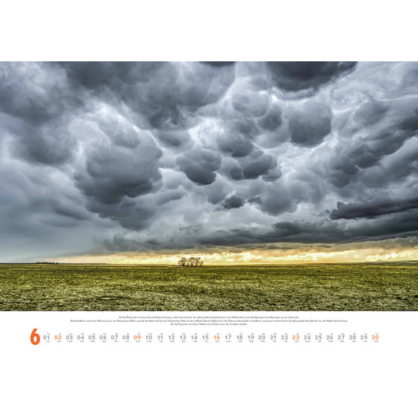WETTERPHÄNOMENE 2024 - Kalender