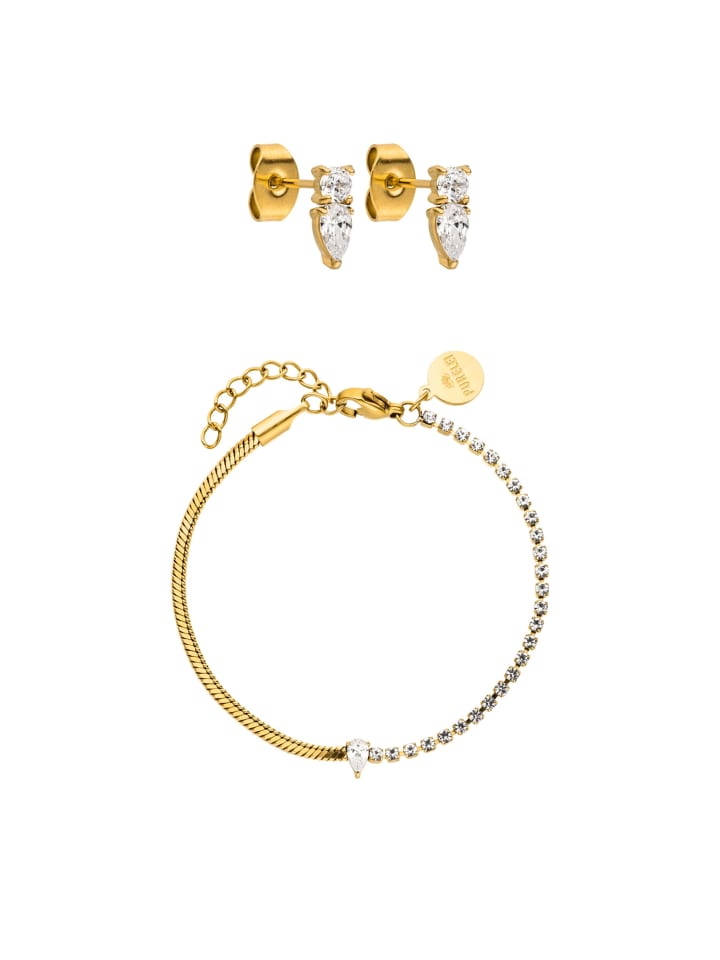 PURELEI Schmuckset Elemente in Gold günstig kaufen onesize