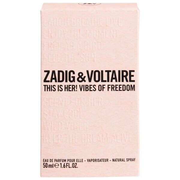 Zadig & Voltaire This is Her Vibes of Freedom Eau de Parfum 50ml