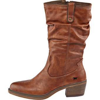 Mustang Cowboystiefel in braun