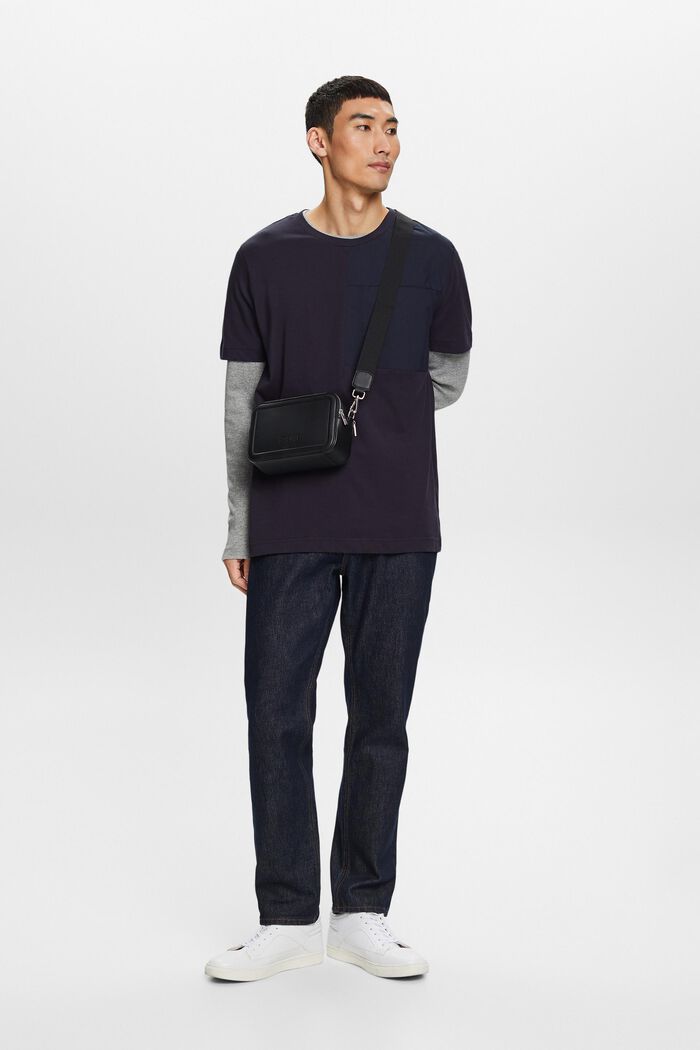 T-Shirt aus Jersey mit Brusttasche