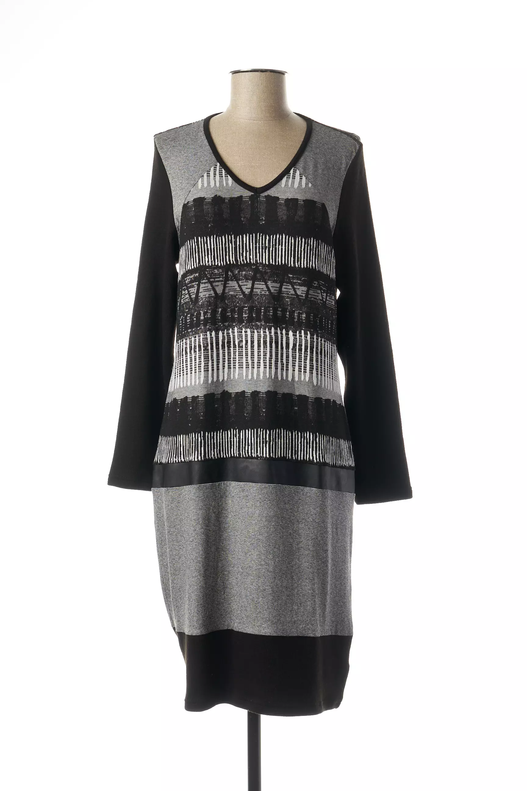 Griffon Robes Mi Longues Femme couleur noir