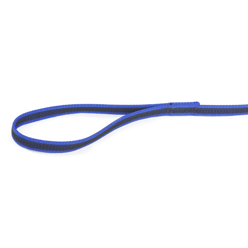 JULIUS-K9 Hundeleinen JULIUS-K9 Führleine 14mm Schlaufe 1 m blau/ grau