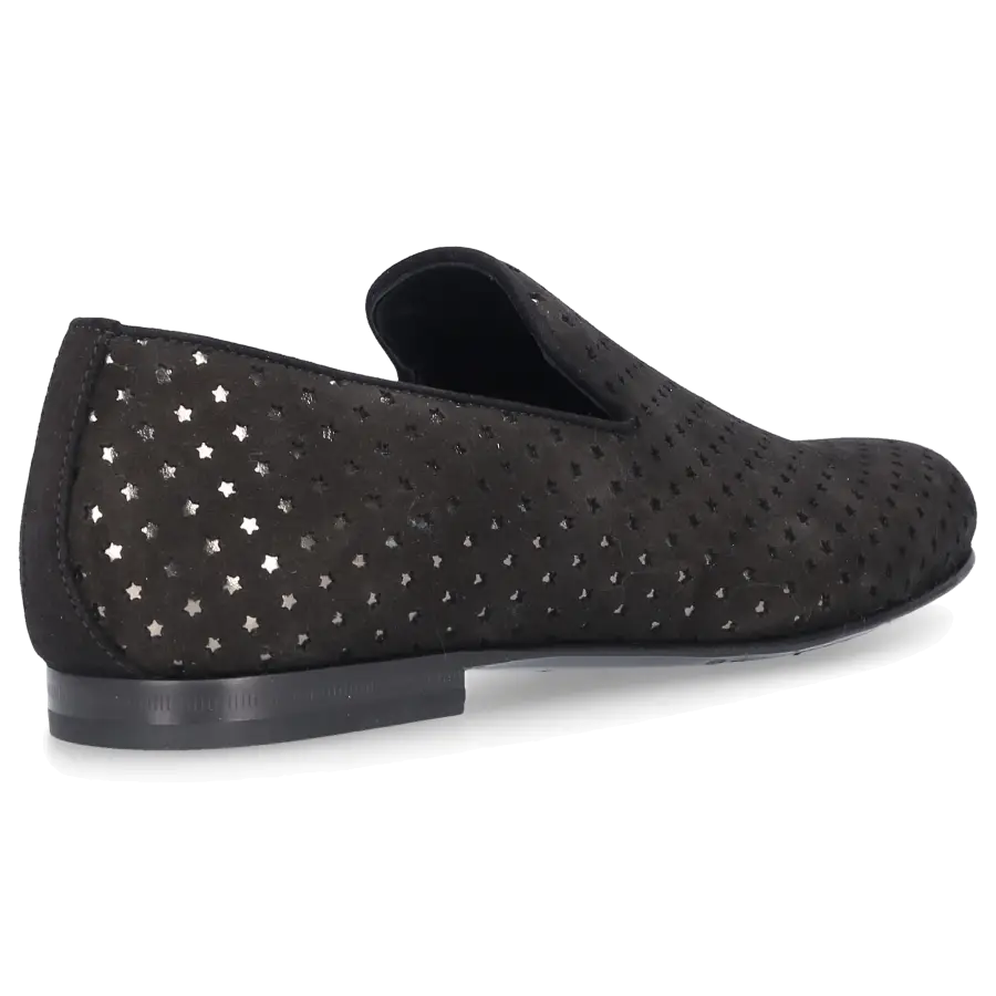 Jimmy Choo - Loafer SLOANE Veloursleder - schwarz
