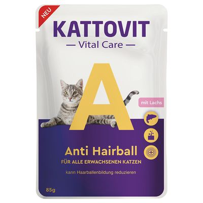 Kattovit Vital Care Anti Hairball mit Lachs