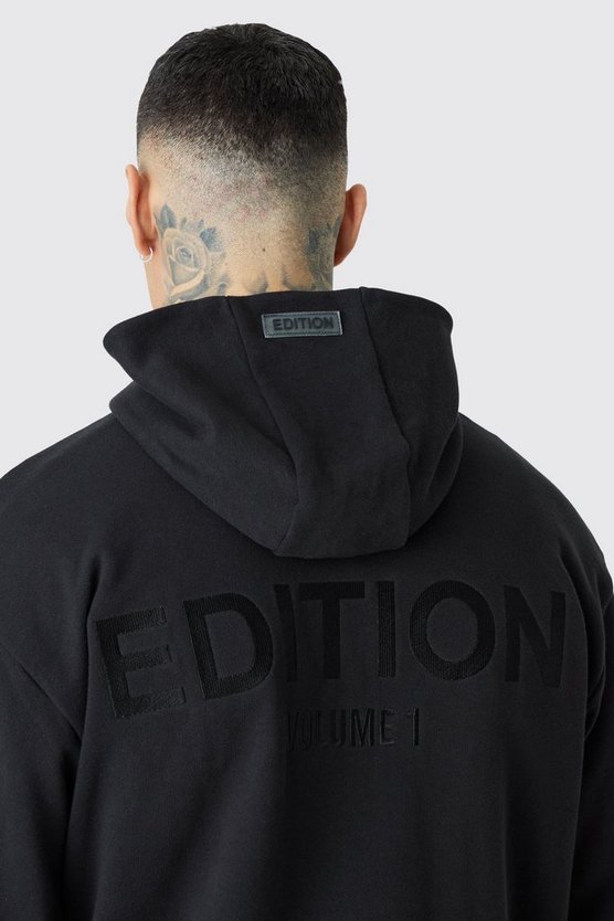 Tall Oversize Hoodie mit Reißverschluss