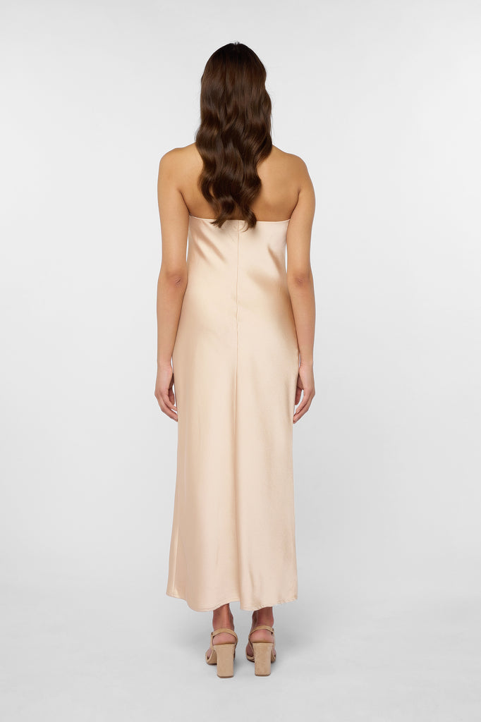Robe bustier Belle Satin