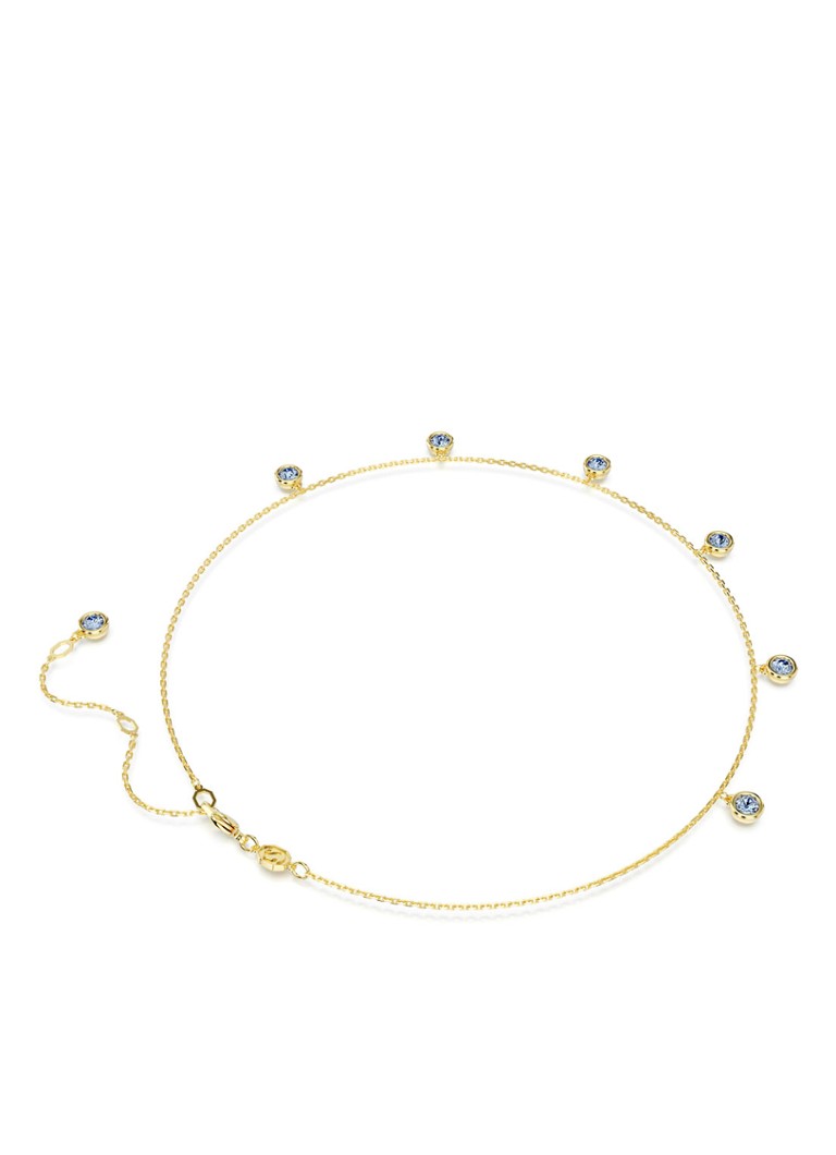 Κολιέ με επιχρυσωμένο κεχριμπάρι Swarovski