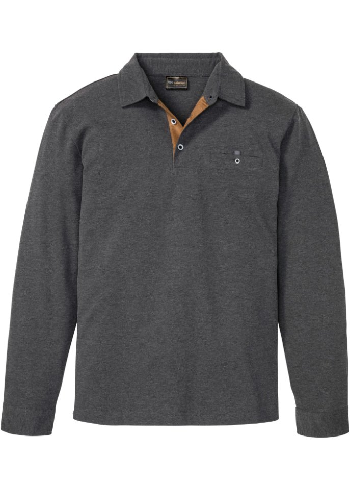 Poloshirt, Langarm