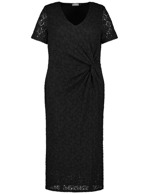 Spitzenkleid mit Knoten-Detail