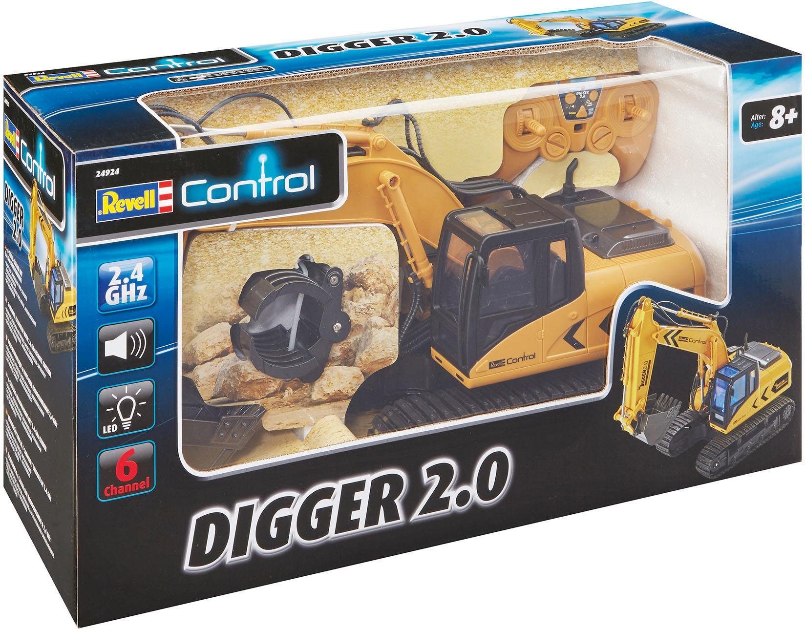 Revell® RC-Bagger Revell® control, RC Raupenbagger, Digger 2.0
