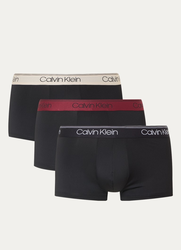Calvin Klein Boxer Shorts with logo waistband in a 3-pack