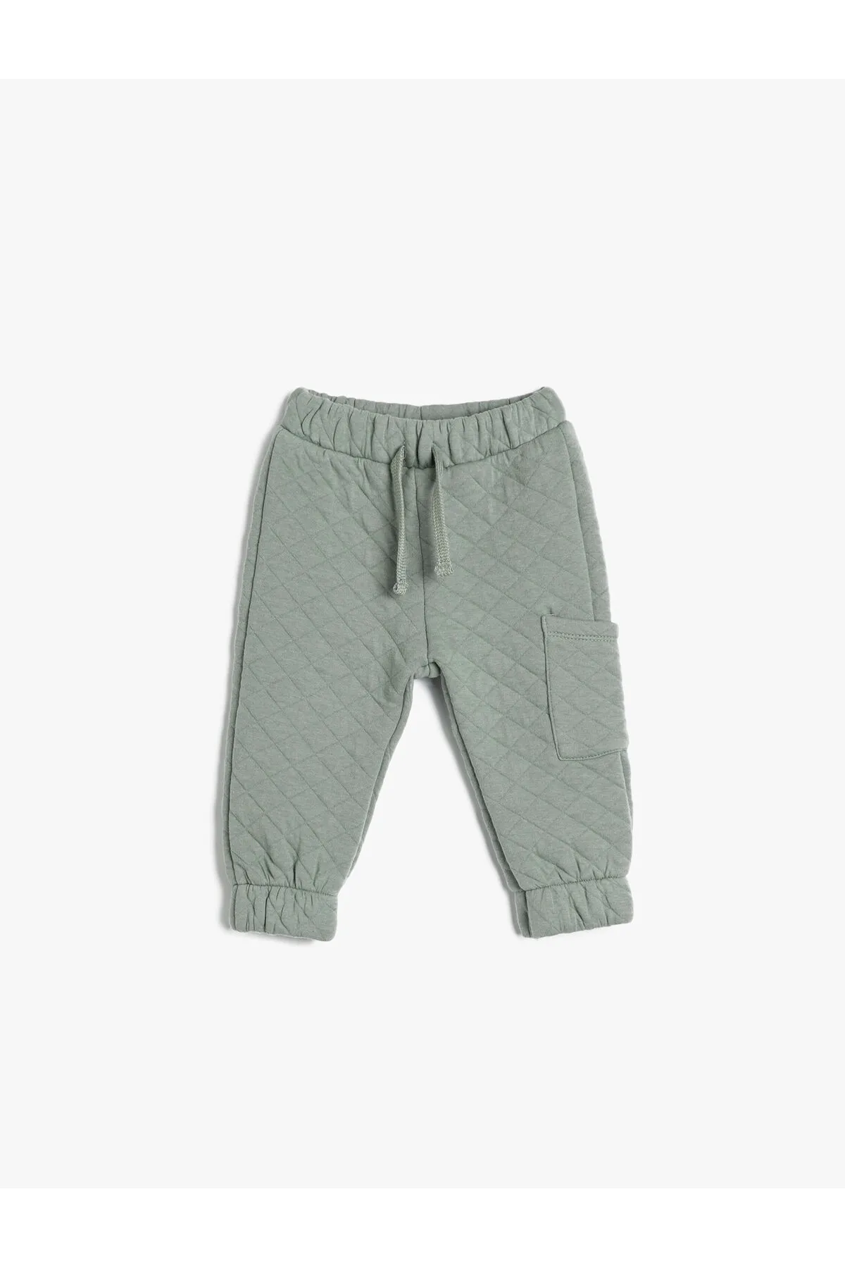 Koton  Jogger-Jogginghose aus gesteppter Baumwolle mit Taillenband und Taschendetail