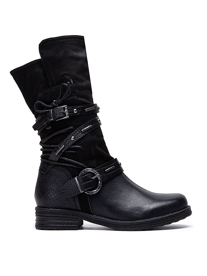 Foreverfolie Stiefel in Schwarz günstig kaufen 38