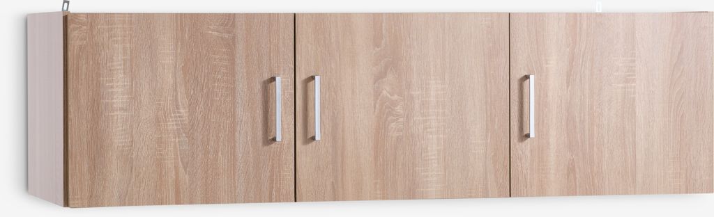 Armoire murale FANDRUP 145x41 3 portes chêne clair