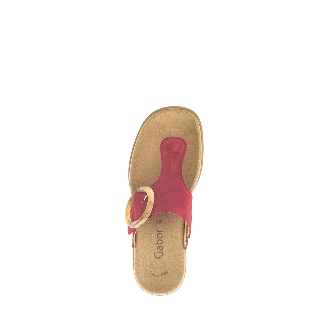 Gabor fashion Zehentrenner rot