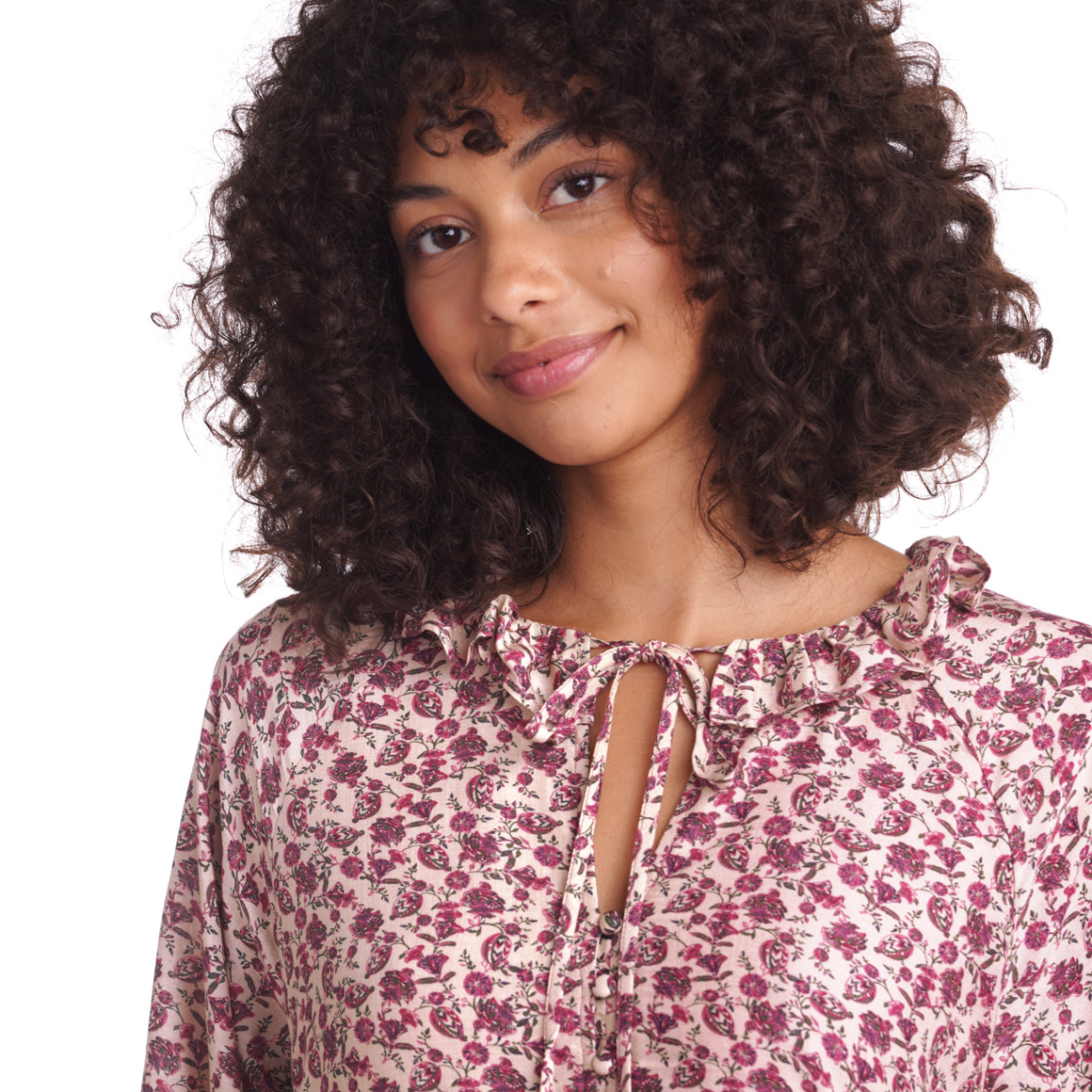 Damen Kleid mit floralem Print