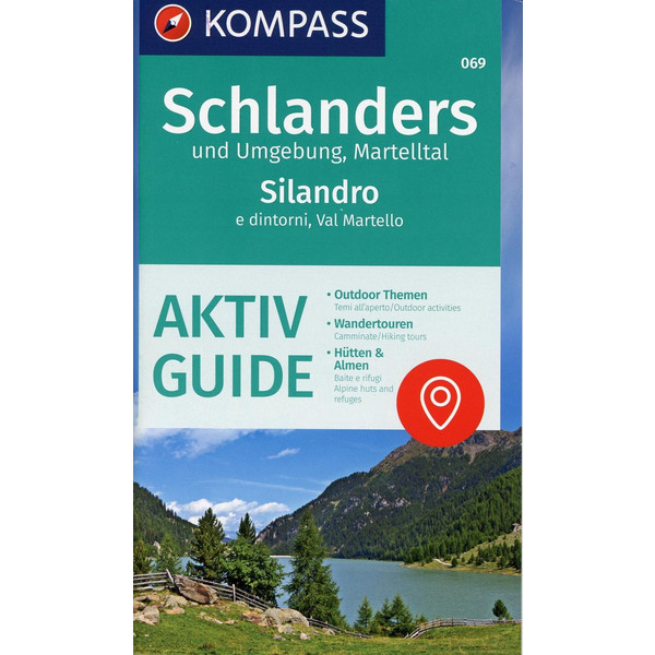 KOMPASS Wanderkarte Schlanders und Umgebung, Martelltal,Silandro e dintorni, Val Martello 1:25 000 - Wanderkarte