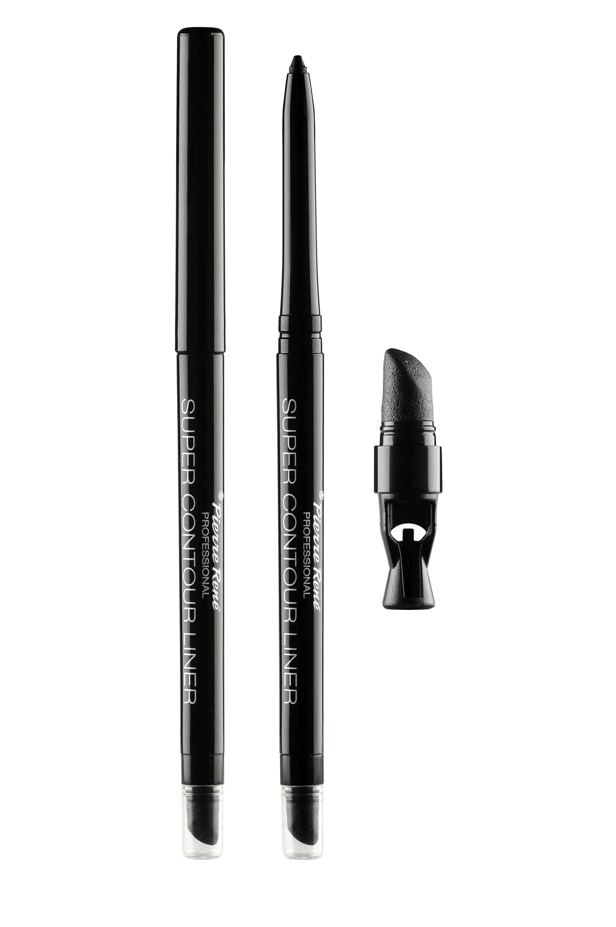 „Pierre Rene Super Contour Liner“ automatinis akių pieštukas, juodas