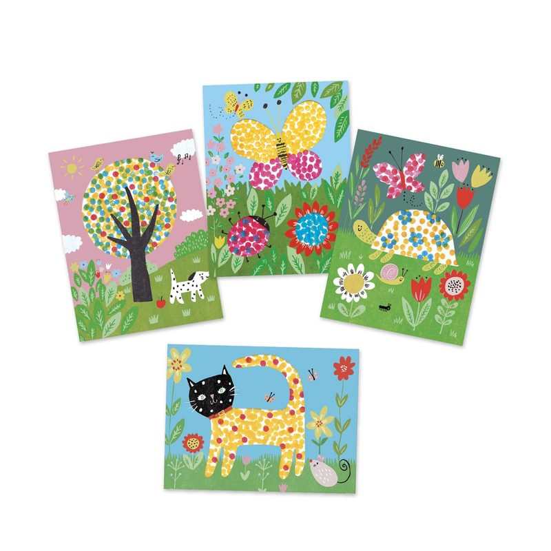 Coffret Dessiner A petits points Djeco