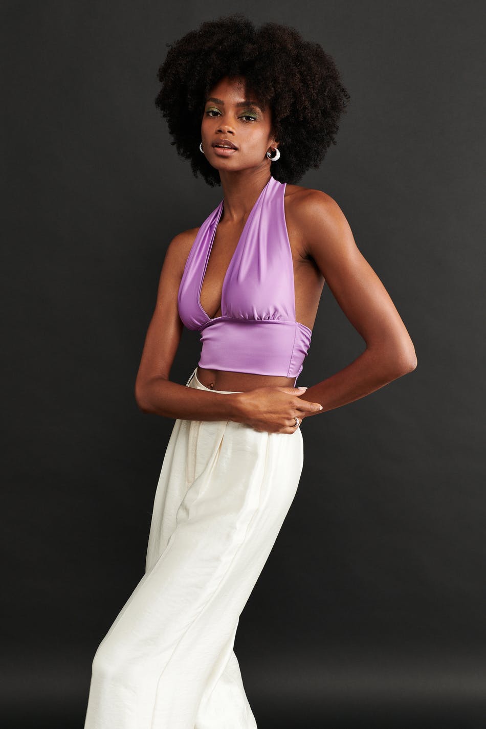 Pia halterneck top