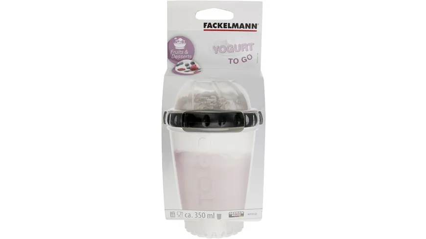 FACKELMANN Joghurt-/ Müsli-to-go-Becher
