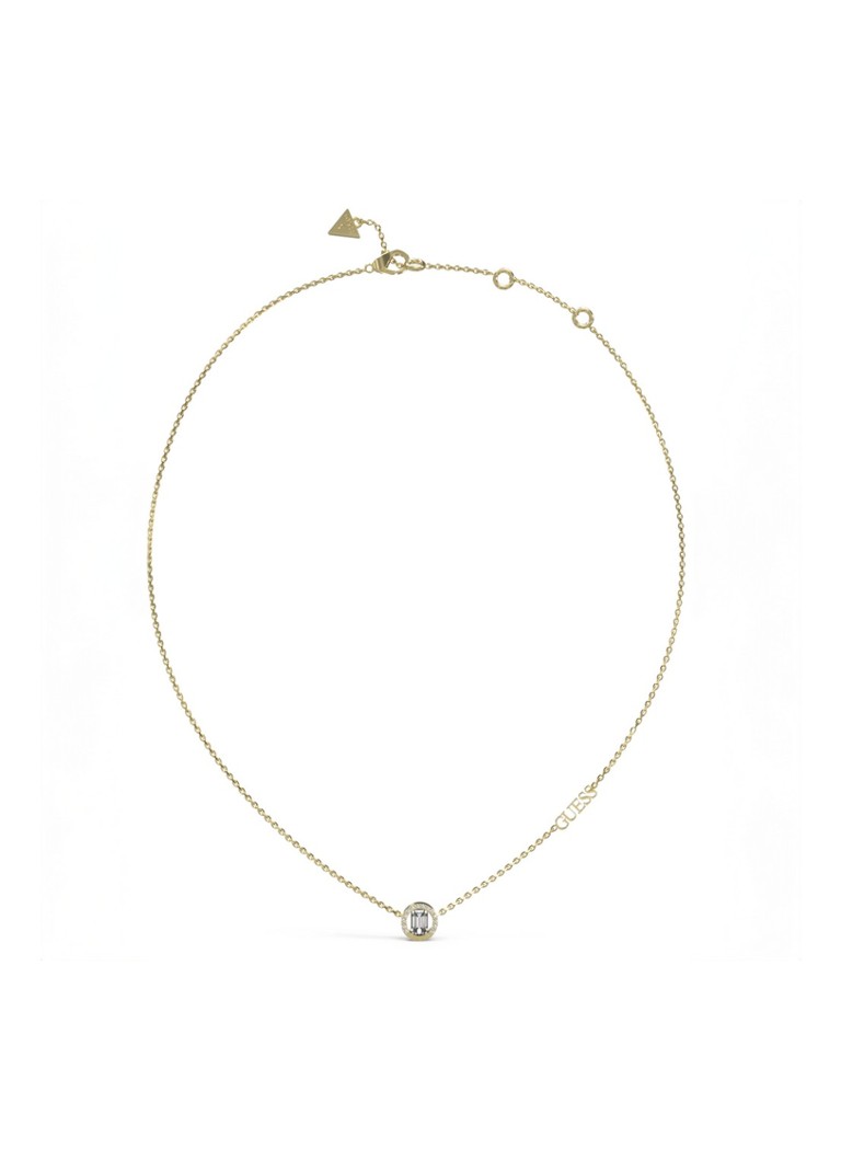 GUESS Necklace with crystal JUBN04652JWYGT-U