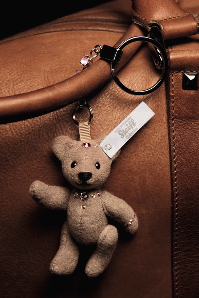 Anhänger Teddybär, 8 cm, braun