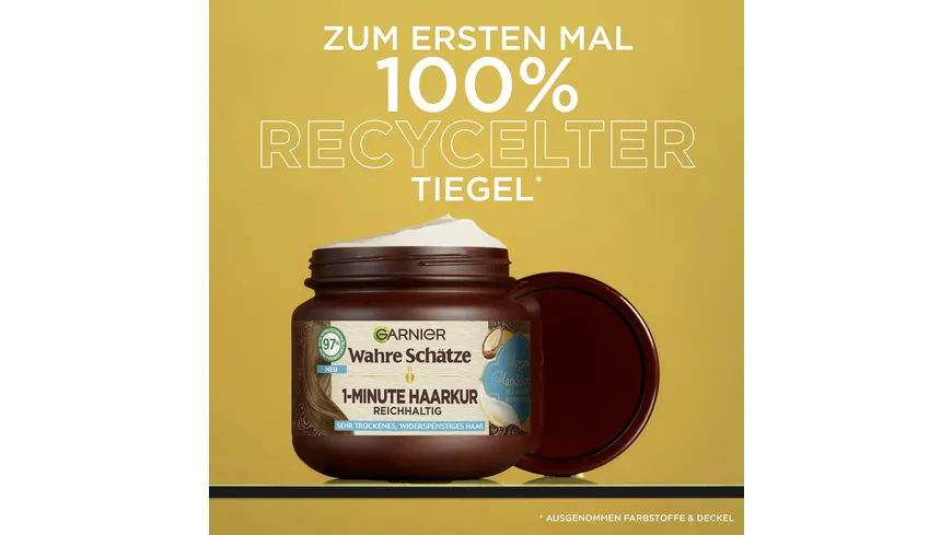 Garnier Wahre Schätze Haarkur Hair Remedy Argan Almond 340 ml