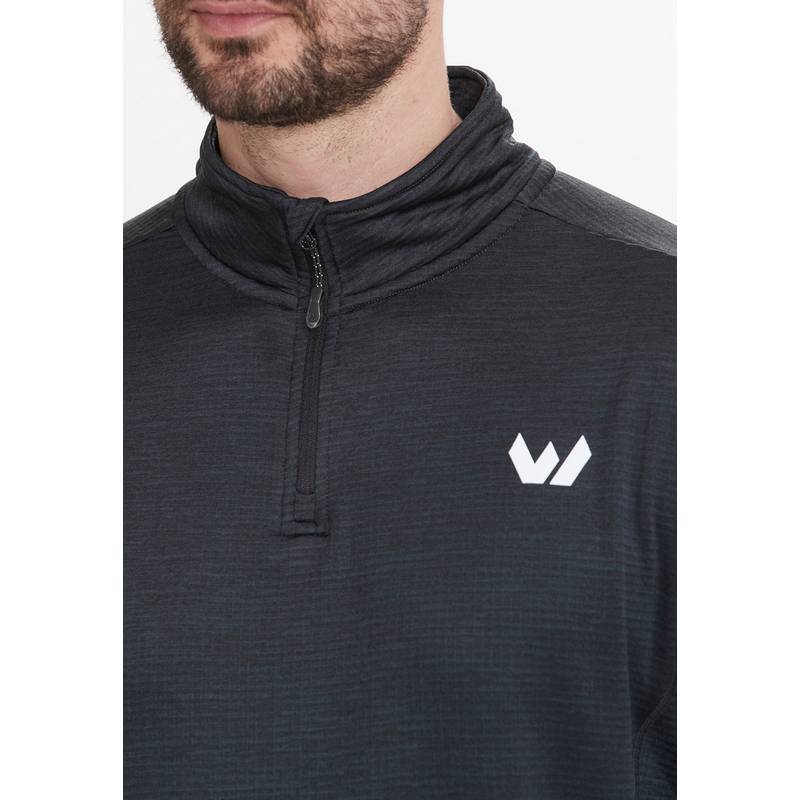 Whistler Kalle M Waffle Midlayer Langarmshirt Herren