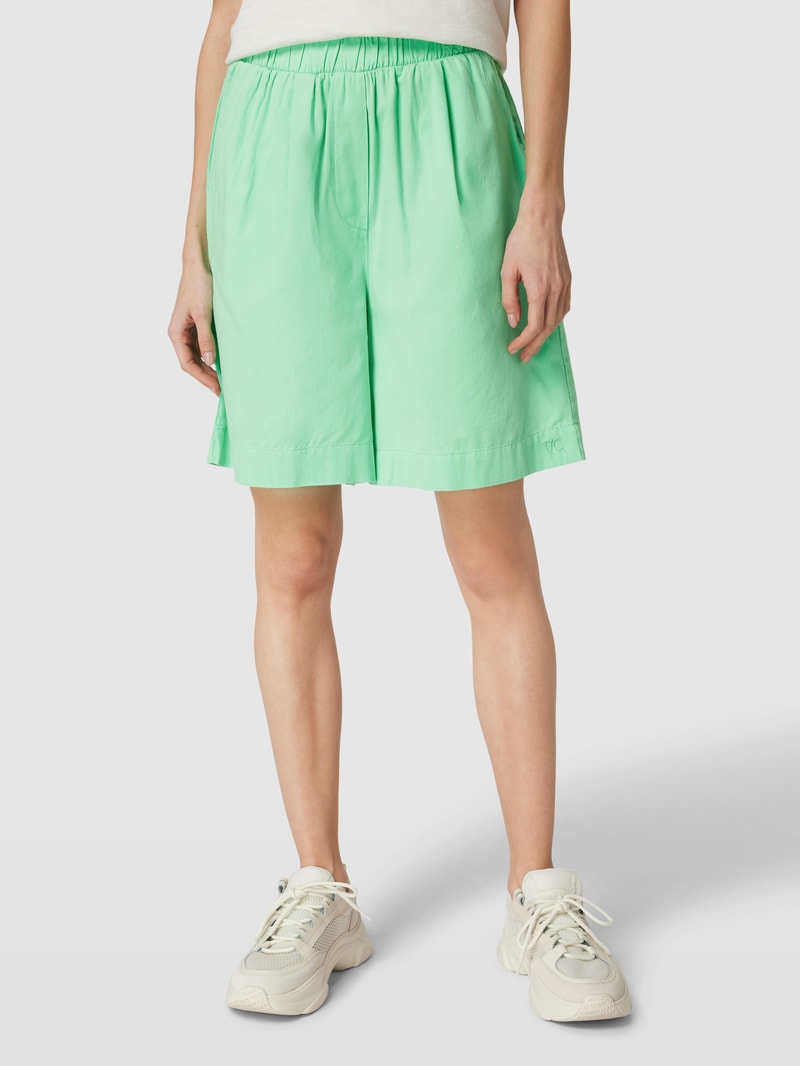 Shorts mit elastischem Bund Modell 'FREJA' in mint